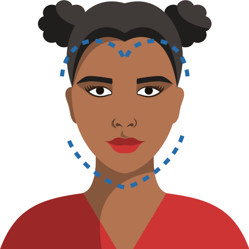 Südamekujulise näo päikeseprillid