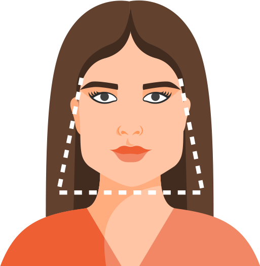 Kolmnurkse näo päikeseprillid