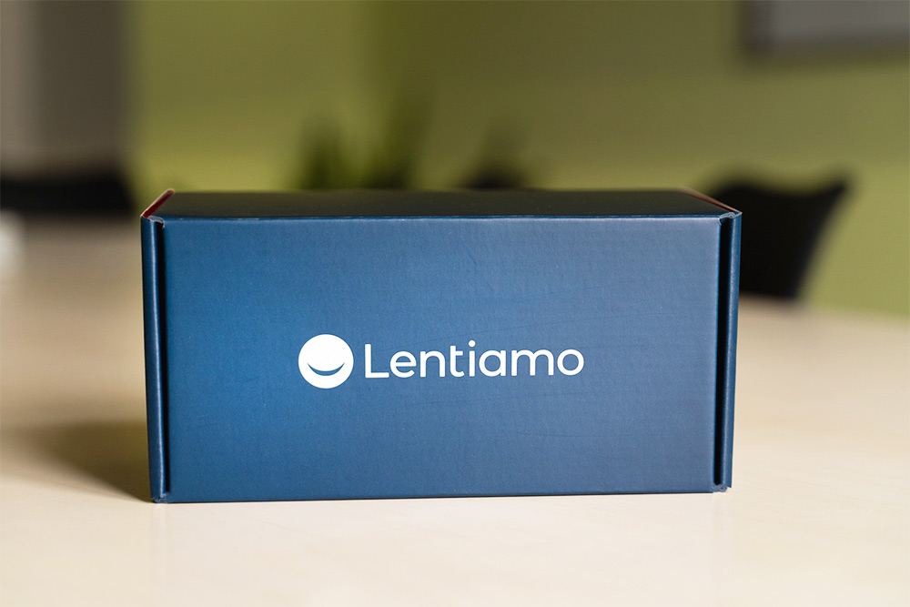 Упаковка очков Lentiamo