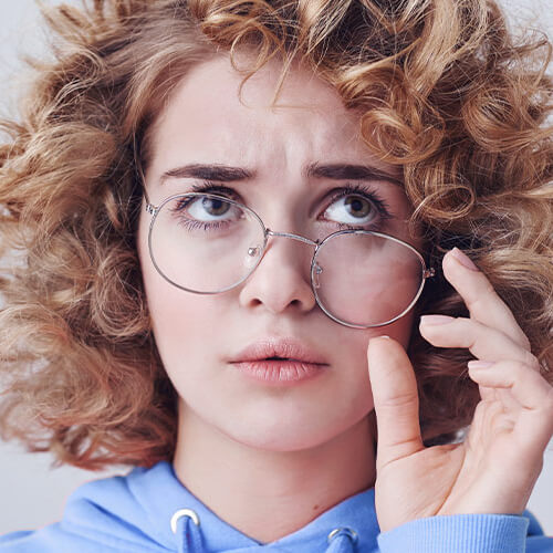 Как отрегулировать очки