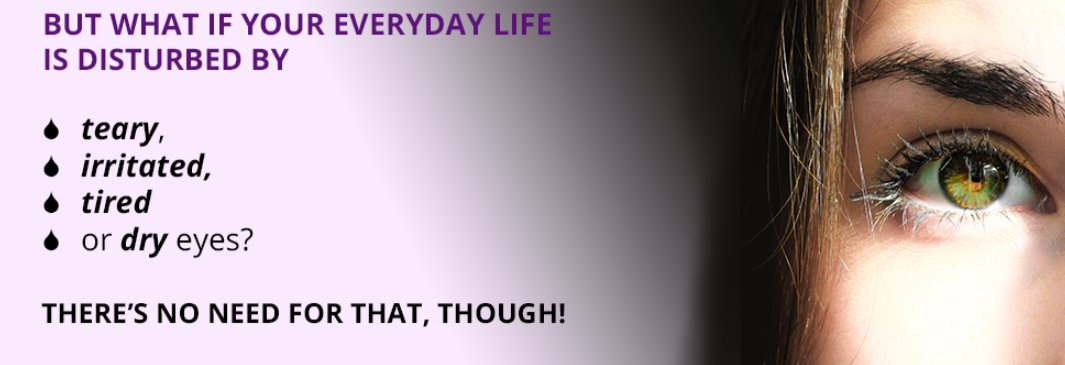 Баннер Alcon Systane Augentropfen