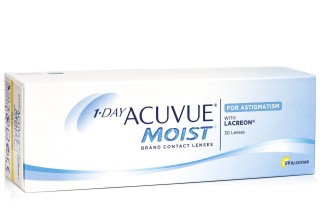 1-DAY Acuvue Moist for Astigmatism (30 läätse)