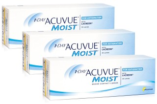 1-DAY Acuvue Moist for Astigmatism (90 läätse)
