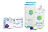 Acuvue Oasys (6 линз) + 2 x Solunate Multi-Purpose 400 мл с контейнером 26685