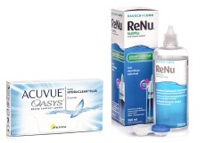 Acuvue Oasys (6 линз) + ReNu MultiPlus 360 мл с контейнером