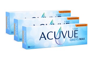 Acuvue Oasys Max 1-Day for Astigmatism (90 läätse)