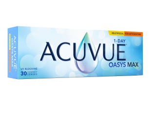Acuvue Oasys Max 1-Day Multifocal for Astigmatism (30 läätse)