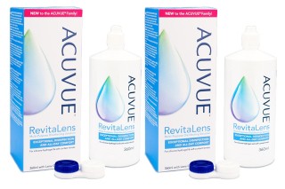 Acuvue RevitaLens 2 x 360 ml koos läätsekonteineritega