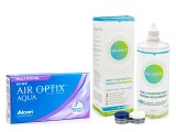 Air Optix Aqua Multifocal (6 линз) + Solunate Multi-Purpose 400 мл с контейнером 16209