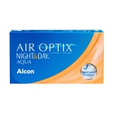 Air Optix Night & Day Aqua (6 läätse) + Solunate Multi-Purpose 400 ml koos läätsekonteineriga 39482