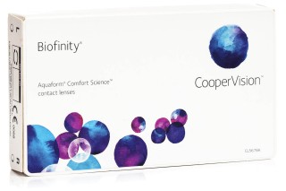 Biofinity CooperVision (3 läätse)