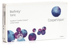 Biofinity Toric CooperVision (6 läätse)