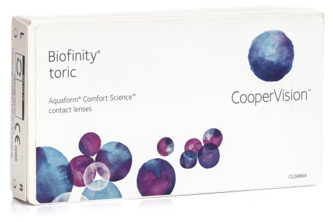 Biofinity Toric CooperVision (6 läätse)