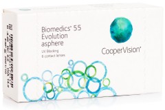 Biomedics 55 Evolution CooperVision (6 läätse)