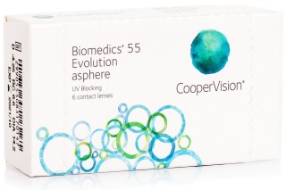 Biomedics 55 Evolution CooperVision (6 линз)