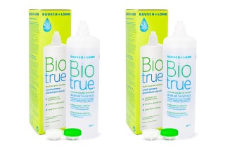 Biotrue Multi-Purpose 2 x 480 ml koos läätsekonteineritega