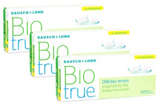 Biotrue ONEday - presbüoopia jaoks (90 läätse)