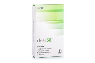 Clear 58 (6 läätse)