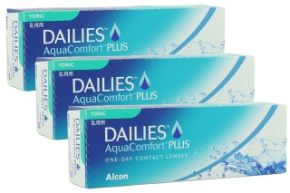 DAILIES AquaComfort Plus Toric (90 läätse)