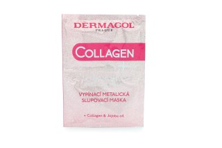 Dermacol Collagen+ tõstev metallist kooriv mask