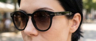 Izipizi Crossroads Sun #C Black Road Genereeritud pilt