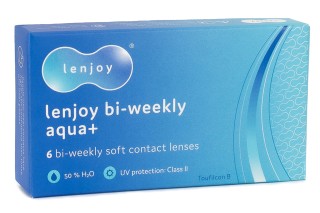 Lenjoy Bi-weekly Aqua+ (6 läätse)