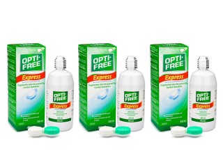 OPTI-FREE Express 3 x 355 ml läätsekarbiga