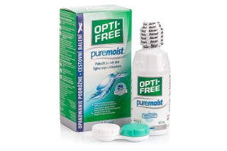 OPTI-FREE PureMoist 90 ml läätsekarbiga