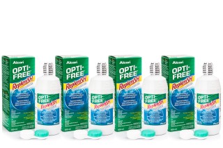 OPTI-FREE RepleniSH 4 x 300 ml läätsekarbiga