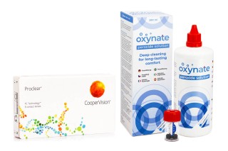 Proclear Compatibles Sphere CooperVision (6 läätse) + Oxynate Peroxide 380 ml koos läätsekonteineriga
