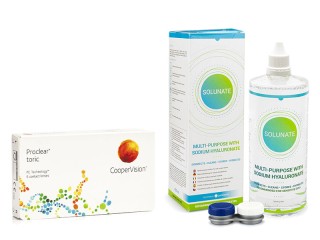 Proclear Toric CooperVision (6 линз) + Solunate Multi-Purpose 400 мл с контейнером