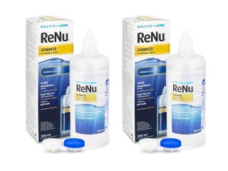 ReNu Advanced 2 x 360 ml koos läätsekonteineritega