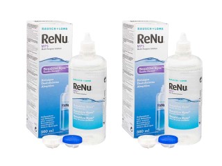 ReNu MPS Sensitive Eyes 2 x 360 ml koos läätsekonteineritega