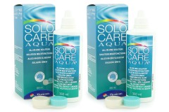 SOLOCARE AQUA 2 x 360 ml koos läätsekarbiga