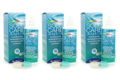 SOLOCARE AQUA 3 x 360 ml koos läätsekarbiga