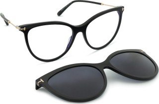 Tom Ford FT5994-B 001 56 (clip-on) 35921